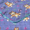 Northwest Bluey Goofing Around Quilted Throw Blanket – Official Cartoon Throw Blanket Featuring Bluey, for Adults Boys Girls Bed, Couch, or Playroom, 60 x 80 Inches(Bingo Dance Party)