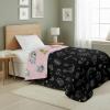 Northwest Bluey Goofing Around Quilted Throw Blanket – Official Cartoon Throw Blanket Featuring Bluey, for Adults Boys Girls Bed, Couch, or Playroom, 60 x 80 Inches(Dino Stars)