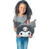 Northwest Bluey Happy Bingo Cloud Pillow 12″ – Plush Kids Stuffed Toy, Cartoon Character, Bedroom Decor, Gift for Girls & Boys(Kuromi)