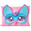 Northwest Bluey Party Pups Silk Touch Throw Blanket 50 x 60 Inches with Bluey Plush Pocket Pillow 14 x 20 Inches – Comfy & Cozy Bluey Blanket & Pillow Set for Boys and Girls(Furby Wavy Pink)