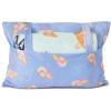 Northwest Bluey Party Pups Silk Touch Throw Blanket 50 x 60 Inches with Bluey Plush Pocket Pillow 14 x 20 Inches – Comfy & Cozy Bluey Blanket & Pillow Set for Boys and Girls(Bluey Bingo Joy)