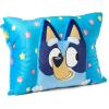 Northwest Bluey Party Pups Silk Touch Throw Blanket 50 x 60 Inches with Bluey Plush Pocket Pillow 14 x 20 Inches – Comfy & Cozy Bluey Blanket & Pillow Set for Boys and Girls(Party Pups)
