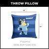 Northwest Bluey Pillow, 18″ x 18″, Roll Call Bingo(Roll Call Bandit)
