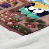 Northwest Bluey Silk Touch Sherpa Throw Blanket, 50″ x 60″, Family Christmas(Family Christmas)