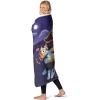 Northwest Bluey Silk Touch Sherpa Throw Blanket, 50″ x 60″, Family Christmas(Family Halloween)