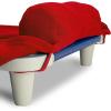 ROLLEE POLLEE Nap Sac Roll Up Napping Blanket with Attached Pillow for Preschool/Daycare, Super Soft with Elastic Straps, Fits Most Mats and Cots(Red)