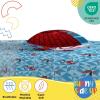Sunny Side Up Bluey & Friends Full Sheet Set – 4 Piece Kids Bedding Set Includes Pillow Cover – Super Soft Microfiber Sheets(Blue – Spiderman)