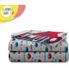 Sunny Side Up Bluey & Friends Full Sheet Set – 4 Piece Kids Bedding Set Includes Pillow Cover – Super Soft Microfiber Sheets(Ivory – Sesame Street)