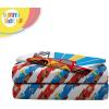 Sunny Side Up Bluey & Friends Full Sheet Set – 4 Piece Kids Bedding Set Includes Pillow Cover – Super Soft Microfiber Sheets(Multi – Cars)