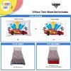 Sunny Side Up Bluey & Friends Full Sheet Set – 4 Piece Kids Bedding Set Includes Pillow Cover – Super Soft Microfiber Sheets(Multi – Cars)