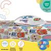 Sunny Side Up Bluey & Friends Full Sheet Set – 4 Piece Kids Bedding Set Includes Pillow Cover – Super Soft Microfiber Sheets(Multi – Cocomelon)
