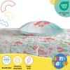 Sunny Side Up Bluey & Friends Full Sheet Set – 4 Piece Kids Bedding Set Includes Pillow Cover – Super Soft Microfiber Sheets(Multi – Little Mermaid)