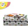 Sunny Side Up Bluey & Friends Full Sheet Set – 4 Piece Kids Bedding Set Includes Pillow Cover – Super Soft Microfiber Sheets(White – Minecraft)
