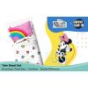 Sunny Side Up Bluey & Friends Full Sheet Set – 4 Piece Kids Bedding Set Includes Pillow Cover – Super Soft Microfiber Sheets(White – Minnie Mouse)