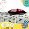 Sunny Side Up Bluey & Friends Full Sheet Set – 4 Piece Kids Bedding Set Includes Pillow Cover – Super Soft Microfiber Sheets(White – Monster Jam)