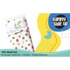 Sunny Side Up Bluey & Friends Full Sheet Set – 4 Piece Kids Bedding Set Includes Pillow Cover – Super Soft Microfiber Sheets(White – on the Go)