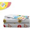Sunny Side Up Bluey & Friends Full Sheet Set – 4 Piece Kids Bedding Set Includes Pillow Cover – Super Soft Microfiber Sheets(White – on the Go)