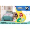 Sunny Side Up Bluey & Friends Toddler Comforter Set – 4 Piece Preschool Bedding Includes Comforter, Sheets & Pillow Cover – Super Soft Microfiber Bed Set(Multi – Little Mermaid)