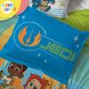 Sunny Side Up Bluey & Friends Toddler Comforter Set – 4 Piece Preschool Bedding Includes Comforter, Sheets & Pillow Cover – Super Soft Microfiber Bed Set(Multi – Young Jedi)