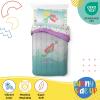 Sunny Side Up Bluey & Friends Toddler Comforter Set – 4 Piece Preschool Bedding Includes Comforter, Sheets & Pillow Cover – Super Soft Microfiber Bed Set(Multi – Little Mermaid)