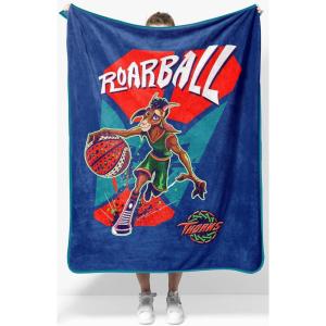 Jay Franco Kids Plush Throw Blanket – Soft & Comfy Throw for Couch or Bed – Cozy Home Décor for Living Room & Bedroom, Blue – Bluey, 40×50 – Travel Blanket(Blue – Goat)