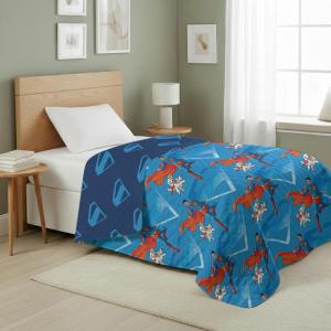 Northwest Bluey Goofing Around Quilted Throw Blanket – Official Cartoon Throw Blanket Featuring Bluey, for Adults Boys Girls Bed, Couch, or Playroom, 60 x 80 Inches(Above Metropolis)