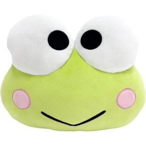 Northwest Bluey Happy Bingo Cloud Pillow 12″ – Plush Kids Stuffed Toy, Cartoon Character, Bedroom Decor, Gift for Girls & Boys(Hello Keroppi)