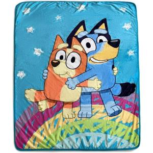 Northwest Bluey Silk Touch Sherpa Throw Blanket, 50″ x 60″, Family Christmas(Togetherness)