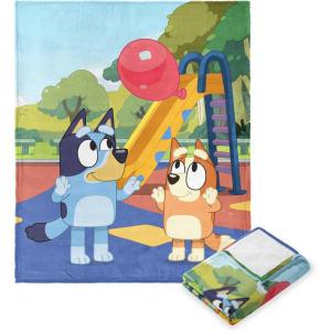 Northwest Bluey Silk Touch Throw Blanket, 50″ x 60″, Roll Call Bandit(Balloon Girls)