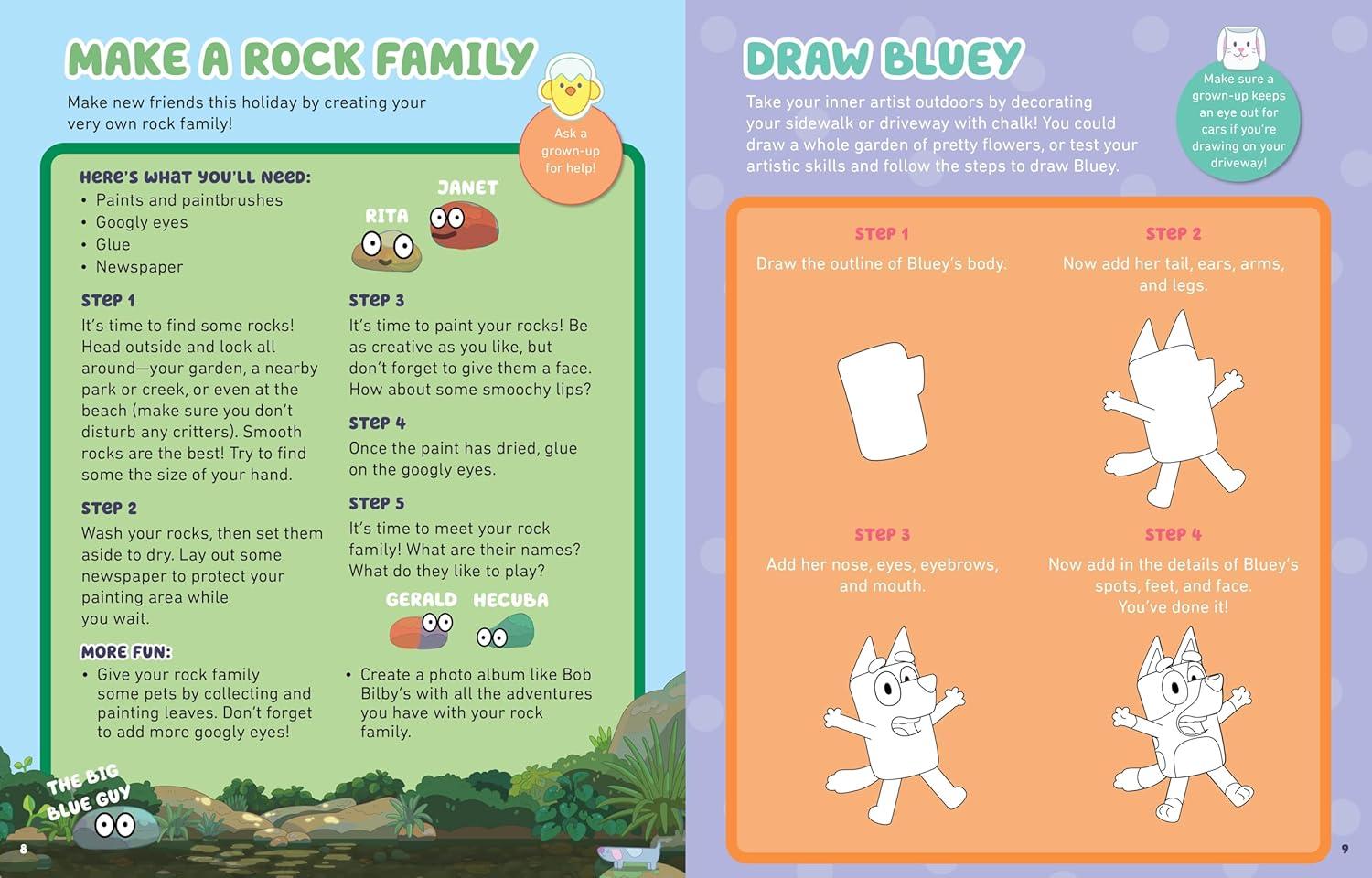 imageBluey More Easter Fun A Craft Book Includes Easter Pouch Cutout