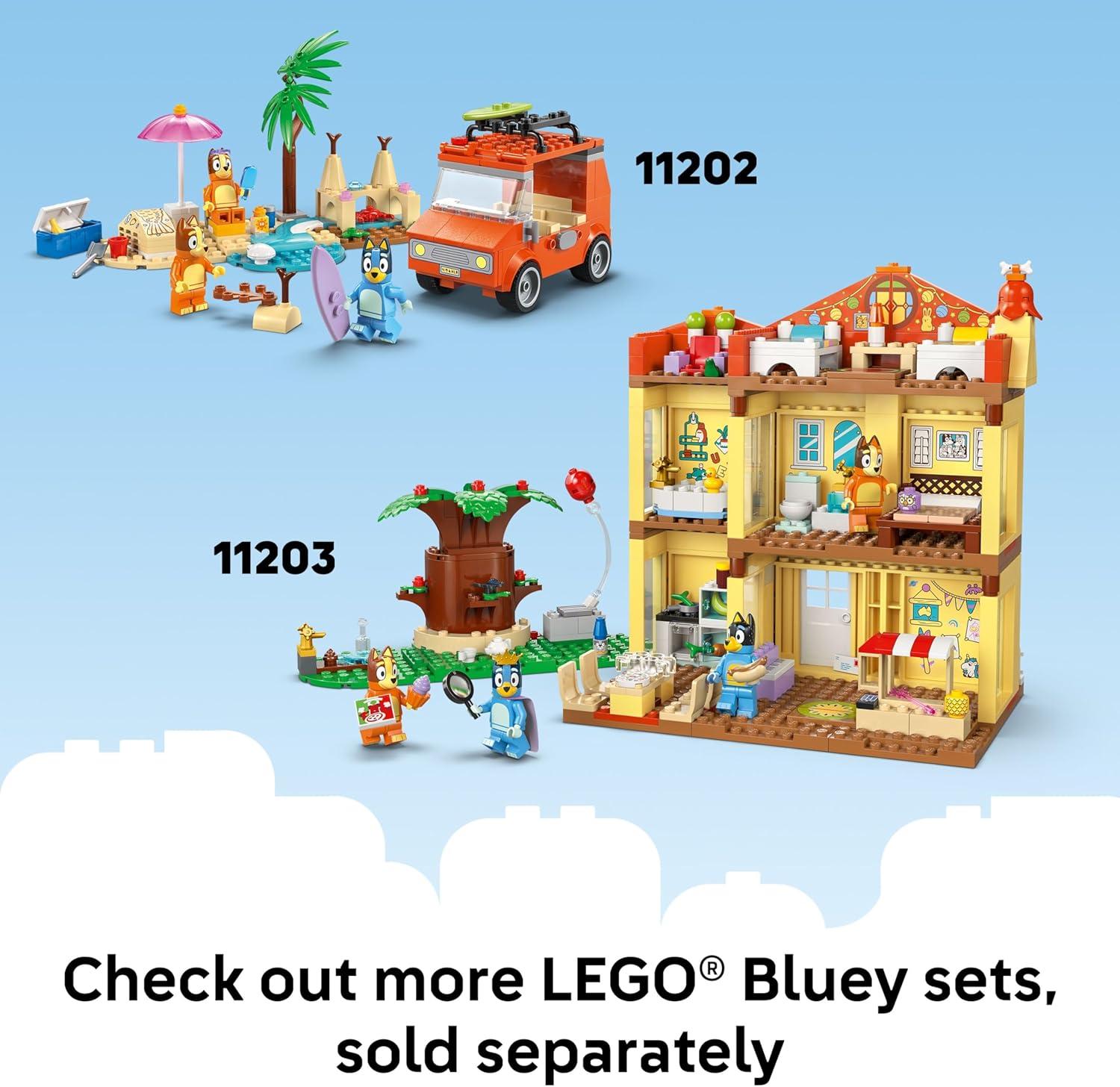 imageLEGO Bluey Playground Fun with Bluey and Chloe Building Toy Preschool Learning Toys for Boys amp Girls Ages 4 Gift for Easter for Toddlers 11201