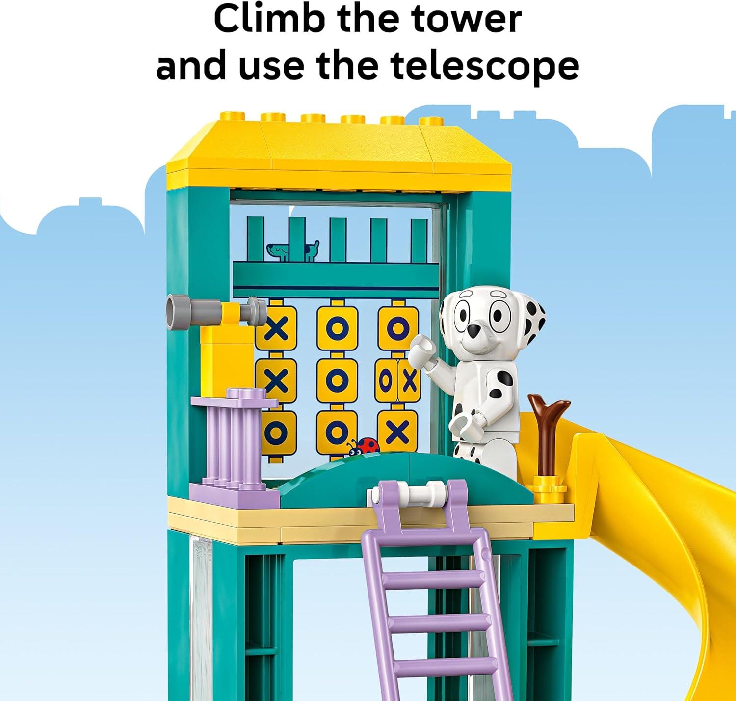 imageLEGO Bluey Playground Fun with Bluey and Chloe Building Toy Preschool Learning Toys for Boys amp Girls Ages 4 Gift for Easter for Toddlers 11201