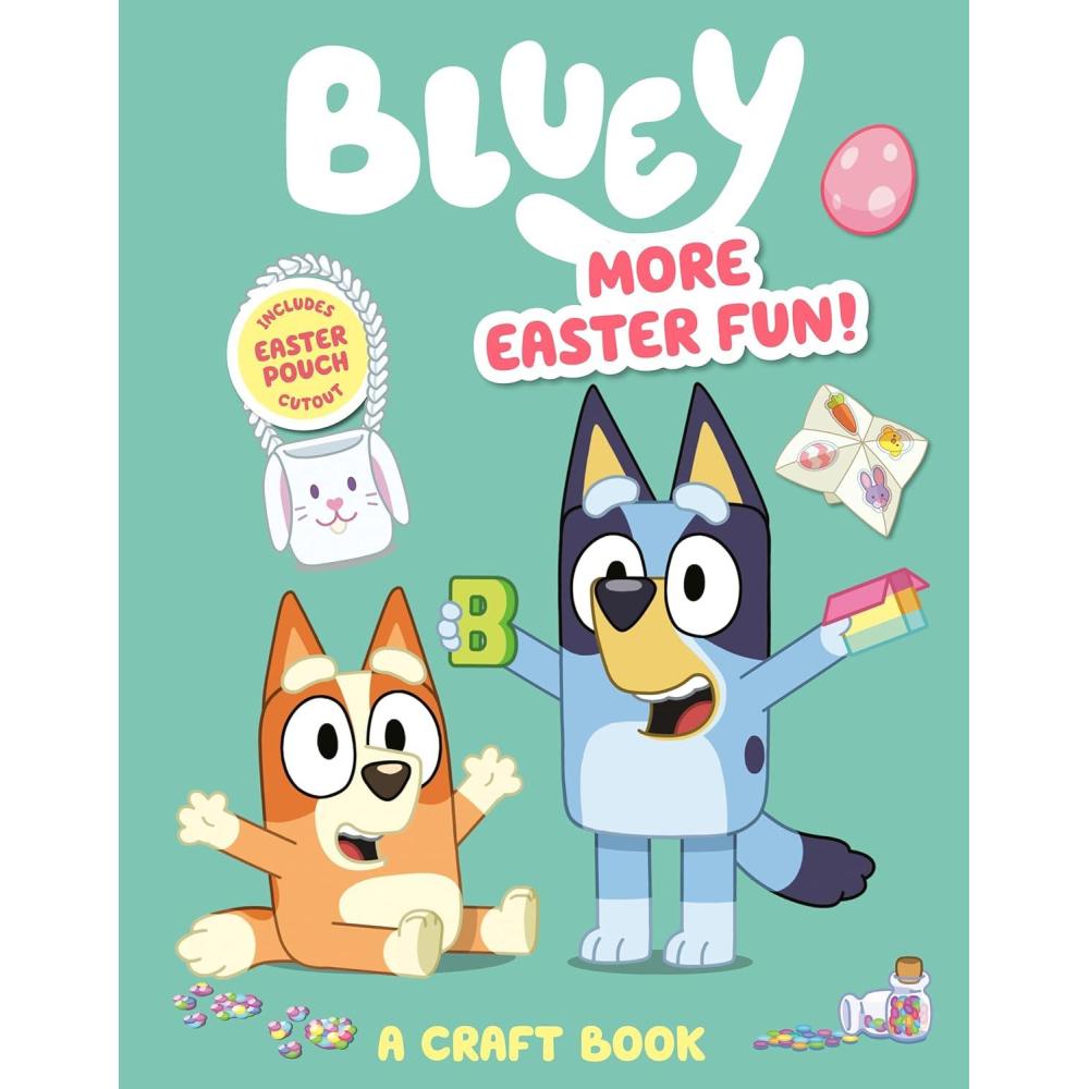 imageBluey More Easter Fun A Craft Book Includes Easter Pouch Cutout