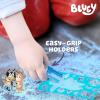 Bluey Sidewalk Chalk & Reusable Stencils, 4-Piece Art Kit(Teal)