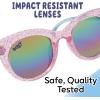 Bluey Toddler Sunglasses – Arkaid Bluey Cateye with Comfortable UV-Protective Bluey Sunglasses Toddler Size w/t Soft Case(Pink)