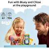 LEGO Bluey Playground Fun with Bluey and Chloe Building Toy – Preschool Learning Toys for Boys & Girls, Ages 4+ – Gift for Easter for Toddlers – 11201