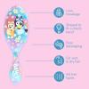 Wet Brush Bluey Kids Midi Hair Brush, Smaller Size For Little Hands, Soft Bristles Detangle Knots With Ease, Ergonomic Handle, For All Hair Types, Limited Edition, Orange(Bluey & Bingo)