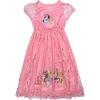 Bluey Girls’ Fantasy Gown Nightgown(Bluey Friends)