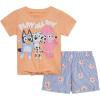 Peach / Blue