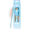 Wet Brush Bluey Kids Midi Hair Brush, Smaller Size For Little Hands, Soft Bristles Detangle Knots With Ease, Ergonomic Handle, For All Hair Types, Limited Edition, Orange(Bluey)