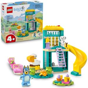 LEGO Bluey Playground Fun with Bluey and Chloe Building Toy – Preschool Learning Toys for Boys & Girls, Ages 4+ – Gift for Easter for Toddlers – 11201