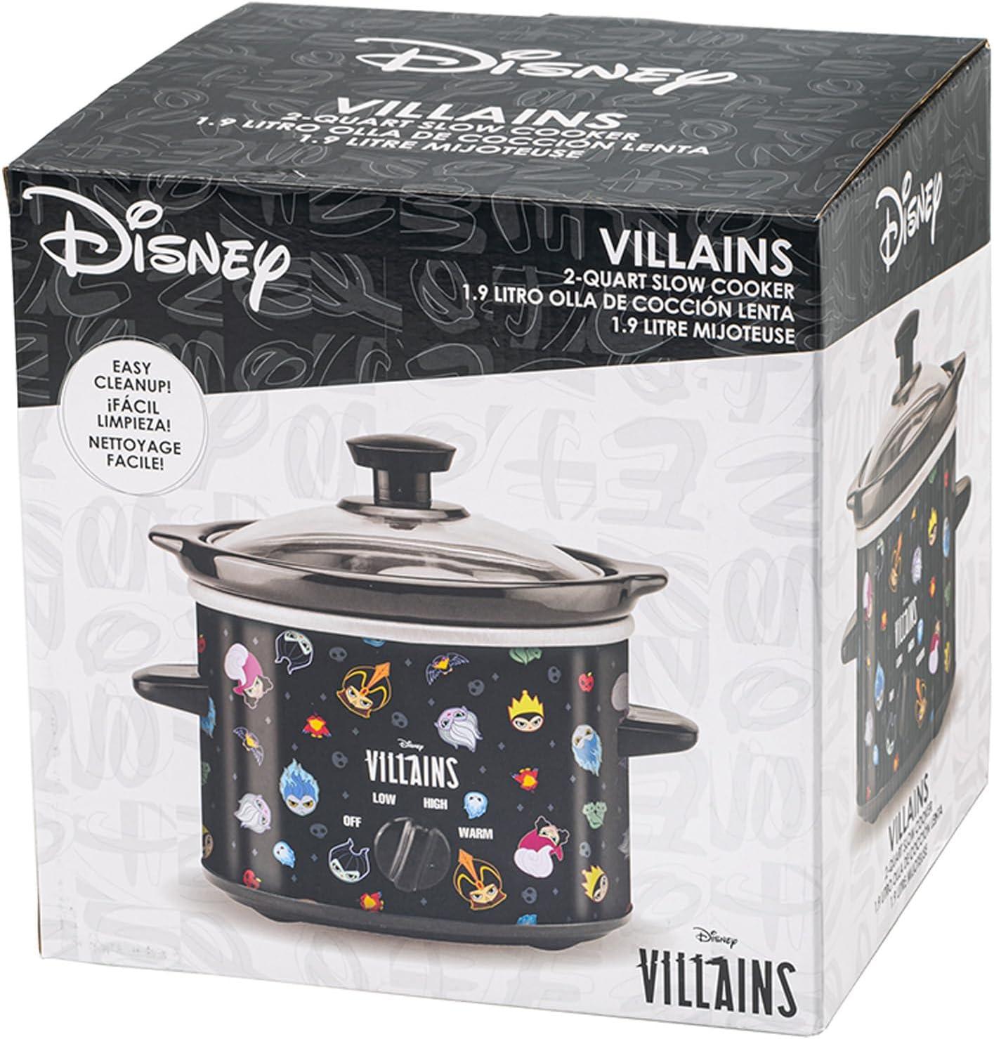 imageUncanny Brands Bluey 2qt Slow Cooker Small Kitchen ApplianceDisney Villains