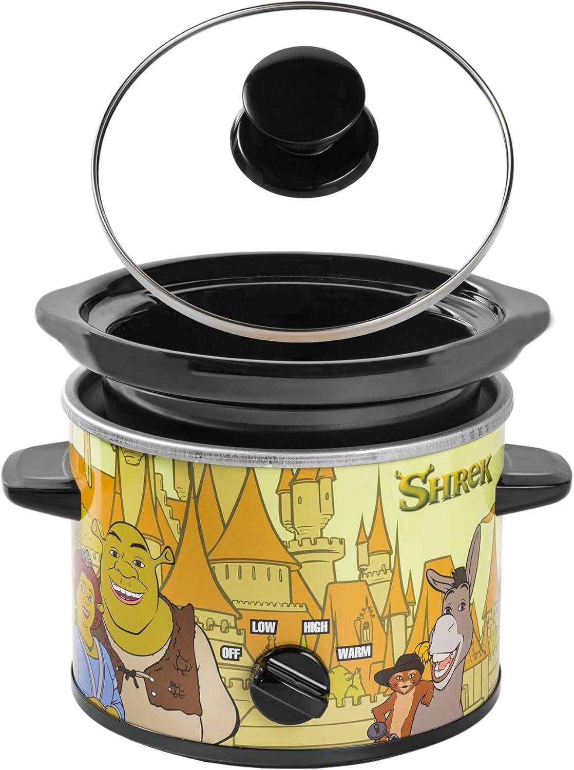 imageUncanny Brands Bluey 2qt Slow Cooker Small Kitchen ApplianceShrek