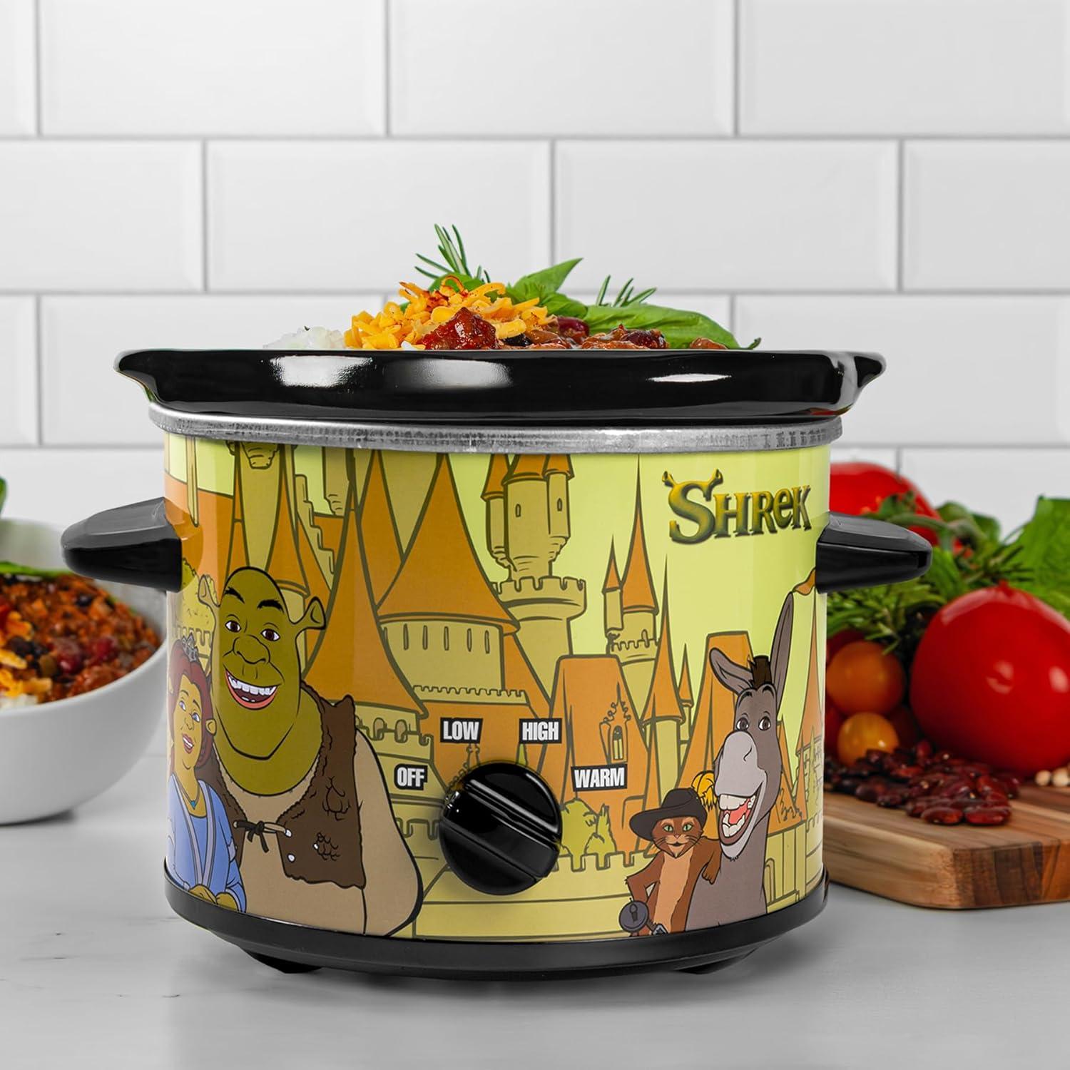 imageUncanny Brands Bluey 2qt Slow Cooker Small Kitchen ApplianceShrek