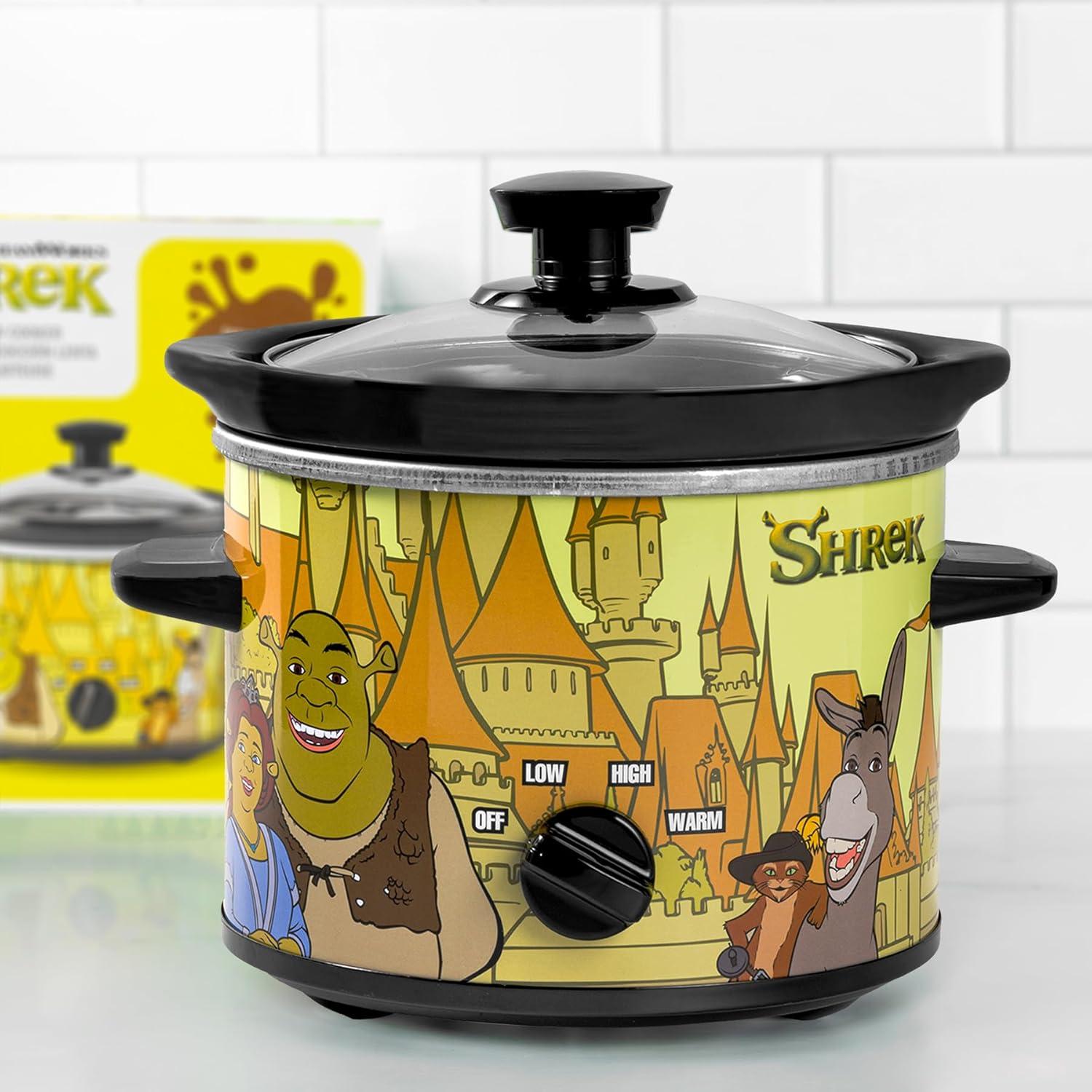 imageUncanny Brands Bluey 2qt Slow Cooker Small Kitchen ApplianceShrek