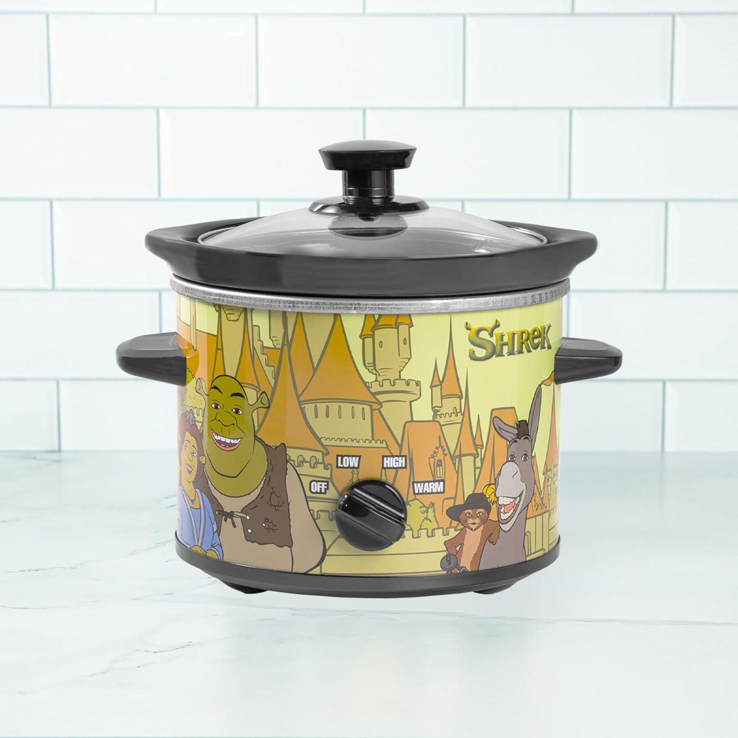 imageUncanny Brands Bluey 2qt Slow Cooker Small Kitchen ApplianceShrek