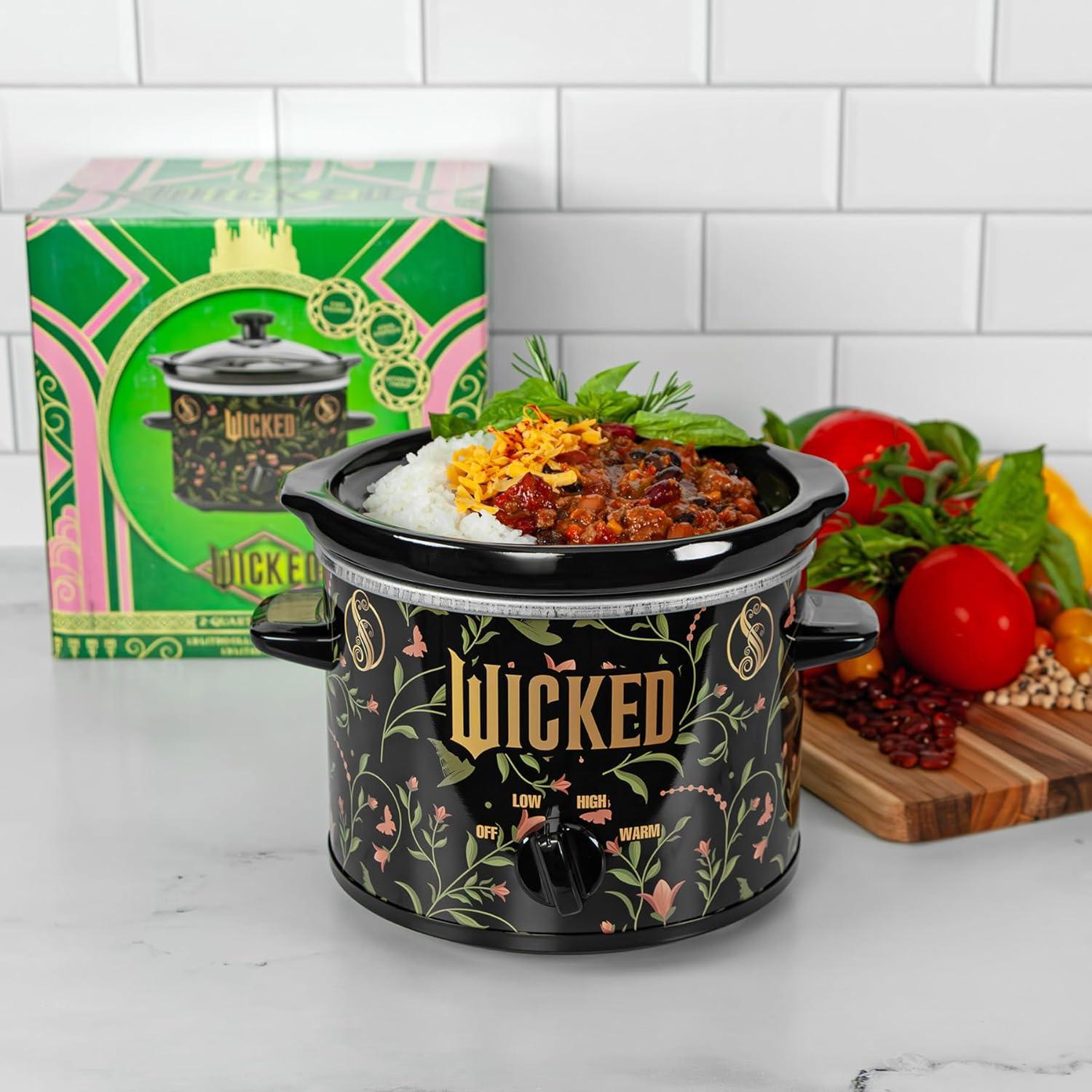 imageUncanny Brands Bluey 2qt Slow Cooker Small Kitchen ApplianceWicked