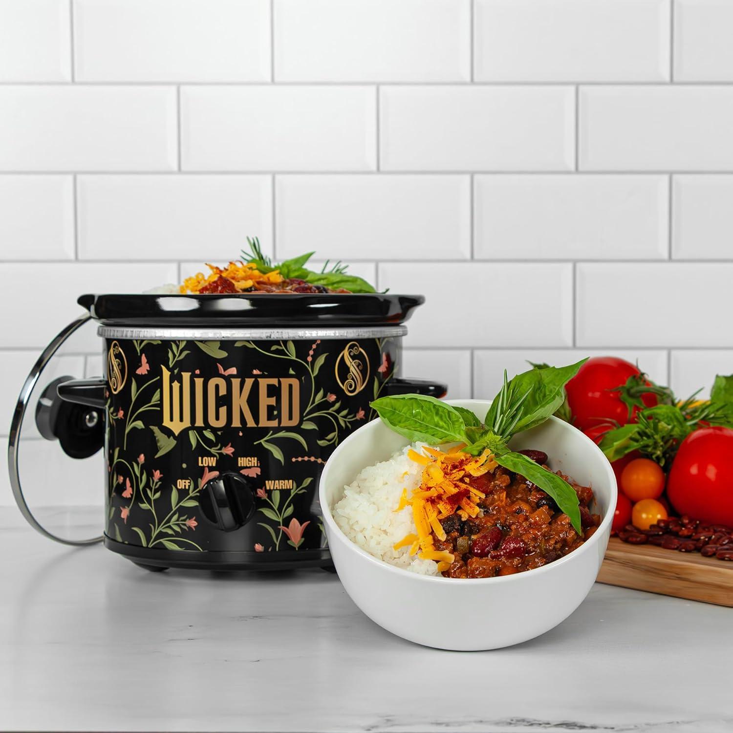 imageUncanny Brands Bluey 2qt Slow Cooker Small Kitchen ApplianceWicked
