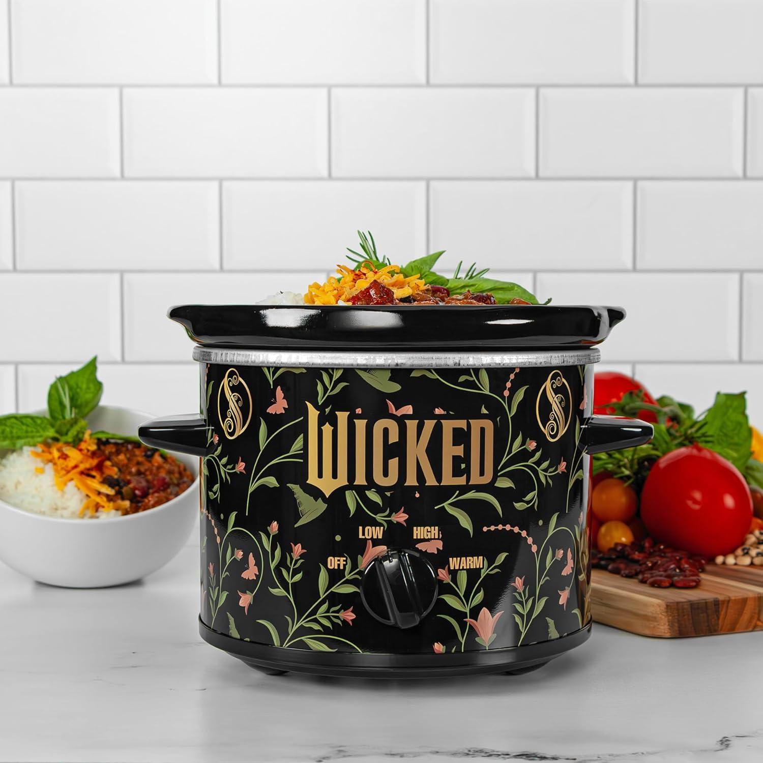 imageUncanny Brands Bluey 2qt Slow Cooker Small Kitchen ApplianceWicked