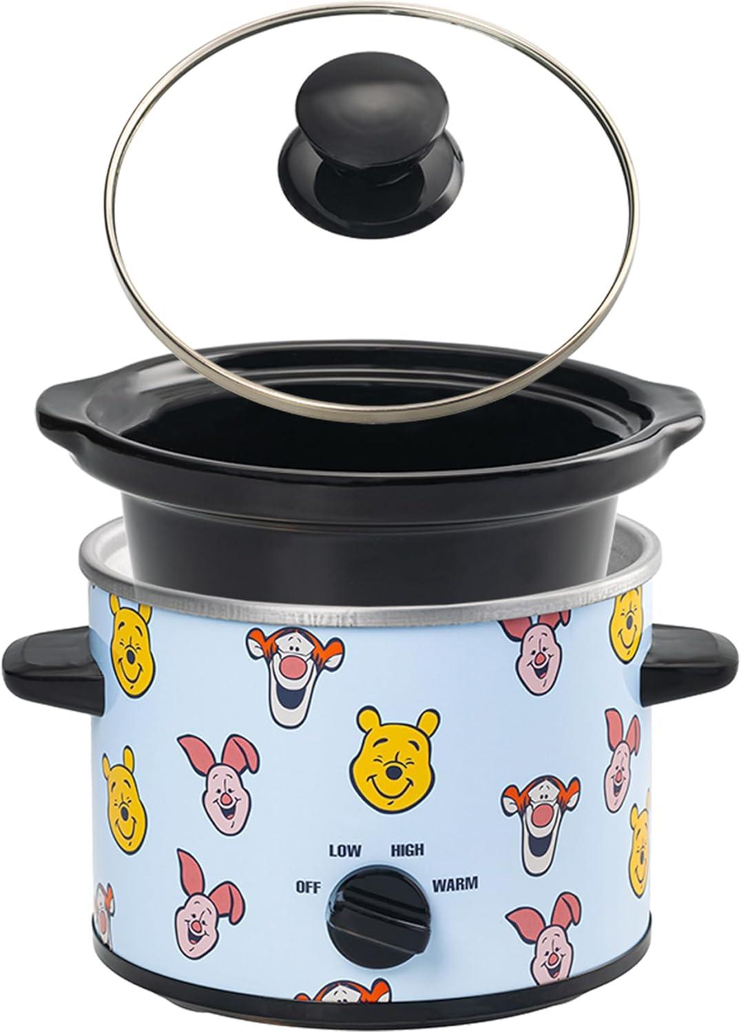 imageUncanny Brands Bluey 2qt Slow Cooker Small Kitchen ApplianceWinnie the Pooh